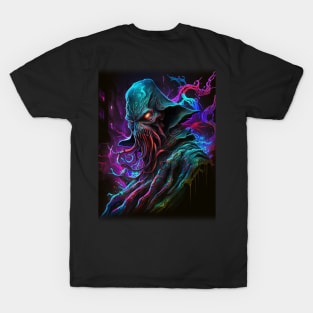 Mindflayer D&D Monster Graffiti T-Shirt